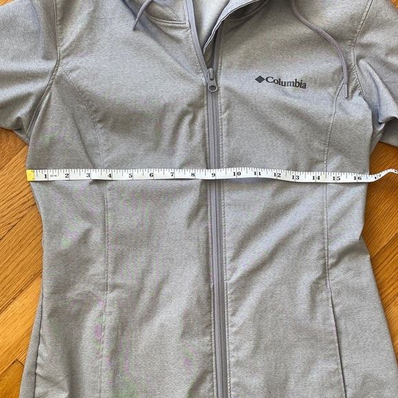 Columbia Light Gray Hooded Jacket - Picture 5 of 6
